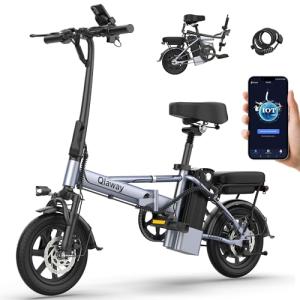 Qlaway 14" 500W Folding Electric Commuter Bike