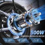 Qlaway 14" 500W Folding Electric Commuter Bike