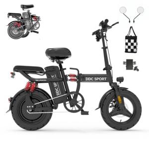 DDC SPORT Folding Electric Bike with 700W Motor