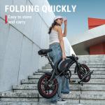 DYU D3F 14" Folding Electric Bike for Commuters