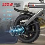 PEXMOR 500W Folding Electric Bike for Adults