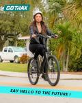 Gotrax Dolphin 26" Electric Bike with 30-Mile Range