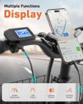 1000W Folding Electric Bike with 70-Mile Range