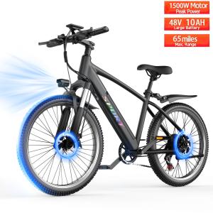 Peak 1500W Electric Mountain Bike for Adults