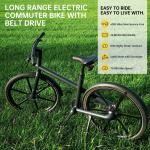 350W 27.5" Electric Commuter Bike for Adults