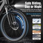 750W Electric Mountain Bike - 35 Miles Range
