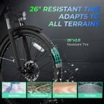 C1 PRO 1100W Electric City Bike 62 Miles