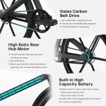 350W 27.5" Electric Commuter Bike for Adults
