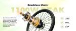 C1 PRO 1100W Electric City Bike 62 Miles