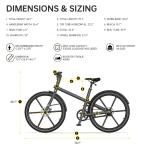 350W 27.5" Electric Commuter Bike for Adults