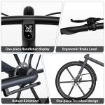 350W 27.5" Electric Commuter Bike for Adults