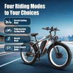 KETELES V3 2000W 35MPH Electric Fat Tire Bike