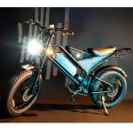 1000W Electric Mountain Bike - 28MPH, Shimano 7 Speed