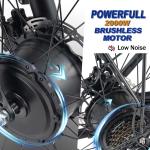 KETELES V3 2000W 35MPH Electric Fat Tire Bike