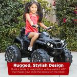 Kids 12V Ride-On Electric ATV Quad with Bluetooth
