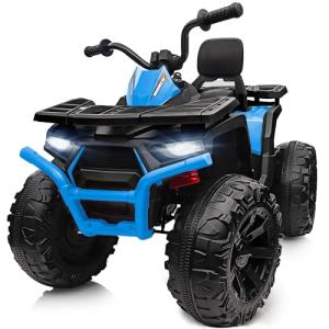 Hikiddo 24V Kids ATV 4 Wheeler - Blue