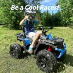 Hikiddo 24V Kids ATV 4 Wheeler - Blue