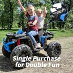 Hikiddo 24V Kids ATV 4 Wheeler - Blue