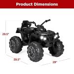 Kids 12V Ride-On Electric ATV Quad with Bluetooth