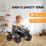 Kids 6V Electric ATV with Music and Lights