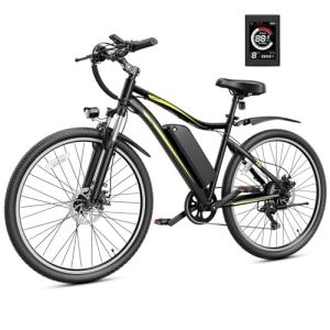 YOLOWAY 750W Electric Mountain Bike with Removable Battery