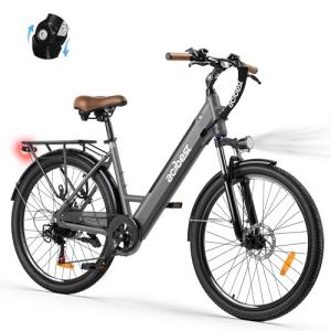 ACTBEST 750W Electric Bike with Removable Battery