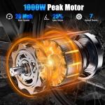 1000W ZDZA Electric Mountain Bike - 40 Miles Range