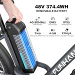 Funhang 1000W Electric Bike for Adults, 26