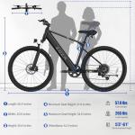 1000W ZDZA Electric Mountain Bike - 40 Miles Range