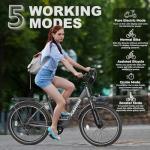 Funhang 1000W Electric Bike for Adults, 26