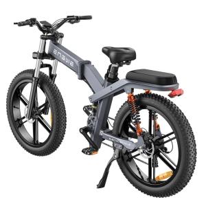 ENGWE X26 Grey eBike with Double Battery