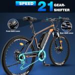 Fafrees 26" 250W Electric Mountain Bike for Adults