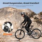 Touroll U1 Electric Mountain Bike with Removable Battery