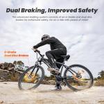 Touroll U1 Electric Mountain Bike with Removable Battery