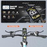 SUDOO 26'' Electric Mountain Bike with 250W Motor