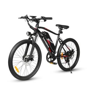 SAMEBIKE 24" Electric Mountain Bike with Removable Battery