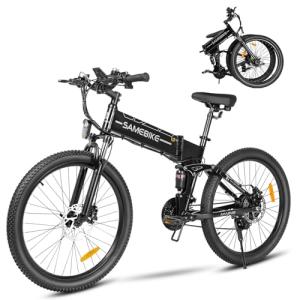 SAMEBIKE 26" Electric Mountain Bike with 21 Gears