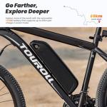 Touroll U1 Electric Mountain Bike with Removable Battery