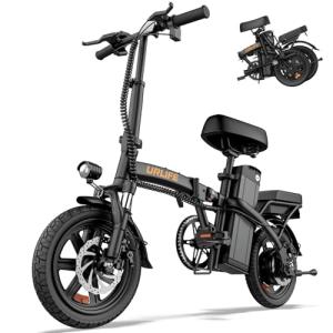 URLIFE 14" Portable Electric Bike with 60 KM Range