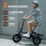 URLIFE 14" Portable Electric Bike with 60 KM Range