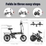 SAMEBIKE YINYU14 Folding Electric Bike with 60KM Range