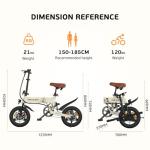 ESKUTE F200 Mini Folding Electric Bike