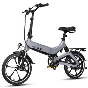 HITWAY BK2 Folding Electric Bike with LCD Display