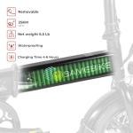 SAMEBIKE YINYU14 Folding Electric Bike with 60KM Range