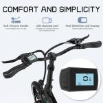 HITWAY BK2 Folding Electric Bike with LCD Display