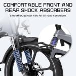 HITWAY BK2 Folding Electric Bike with LCD Display