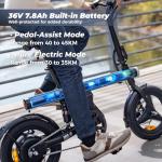 Finbike U1 Foldable Electric Bike for Teens/Adults