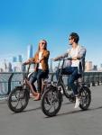 HillMiles MilePort 1 Folding Electric Bike for Adults