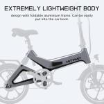 HITWAY BK2 Folding Electric Bike with LCD Display