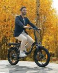 HillMiles MilePort 1 Folding Electric Bike for Adults